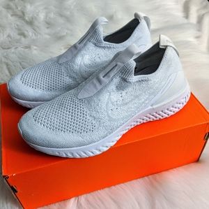 Nike Epic Phantom React Flyknit white